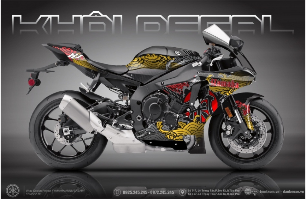 YZFR1 Sự kết hợp của nghệ thuật và công nghệ xe đua  Yamaha Motor Việt  Nam